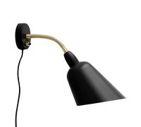 Applique murale Bellevue AJ9 D 28cm/fabric cord black 200cm