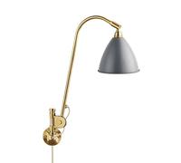 Applique Murale Bestlite BL6 Gris/ Laiton