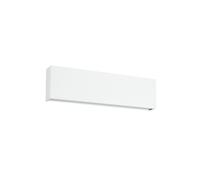 Applique murale bi-émission Linea Light Box_W2 Ø31 Blanc