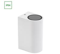 Spectrum LED Applique murale Up and Down Eco - Blanc - 2 douilles GU10