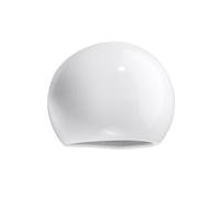 Applique Murale Blanche En Céramique B: 17 Cm Petite Peinturable E27 Up Down