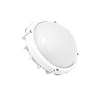 Applique Murale Blanche Hublot IP44 LED 12W - Blanc Froid 6000K - 8000K
