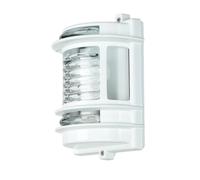 Applique Murale Blanche IP64 Laiton Verre E27 H: 22 Cm Entrée Maison Jardin