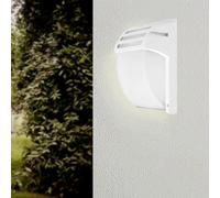 Applique Murale Blanche LED IP44 pour ampoule E27