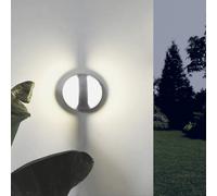 Applique Murale Blanche Ronde LED 15W - Blanc Neutre 4000K - 5500K