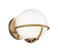 Applique Murale Boule En Verre Métal Inclus En Laiton G9 LED Vintage