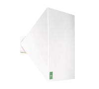 Mawa Design Applique murale Britz 1 blanc (RAL 9016) PxHxP 17x17x7,6cm