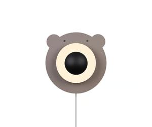 Applique murale BRUNABEAR chambre des enfants métal marron IP20 E14 - Nordlux, Intérieur