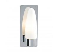 Applique murale - BULLET - Chromée - 1 ampoule E14 - 40W - Salle de bain - Design contemporain