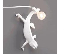 Applique murale caméléon animal avec prise antique lumière de couloir rétro Vintage blanc créatif lézard lampe de murale pour salon chambre salle d'étude bureau hôtel lampe moderne décoratif éclairage