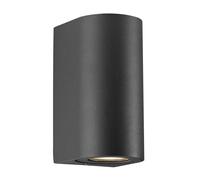 Applique murale CANTO MAXI 2 Aluminium Noir GU10 - Nordlux 49721003