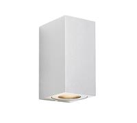 Applique murale CANTO maxi kubi 2 - GU10 - aluminium blanc IP44 - Nordlux, Extérieur