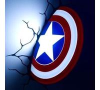 Applique murale Captain America Shield 3D Marvel G