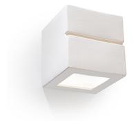 Applique Murale Céramique LEO LINE Lampe Murale Moderne Design pour Chambre Salon Escalier Couloir - Blanc