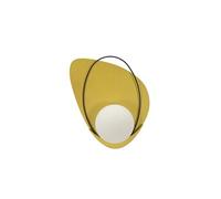 Applique Murale en Verre "Circly" 32cm Or