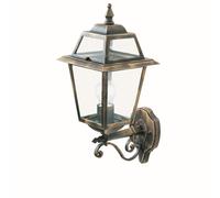 Applique Murale Classique Noire Et Dorée E27 60W