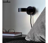 Applique murale CLYDE Métal et plastique Noir LED - Nordlux 2010821003