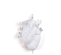 Applique Murale Coeur Blanc