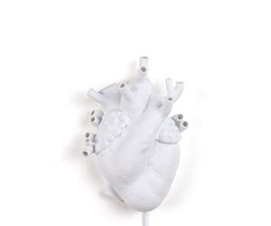 Applique Murale Coeur Blanc