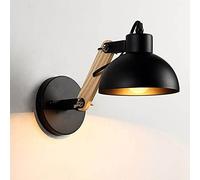Applique Murale créative, Lampe Murale Moderne, Applique Murale Simple, Art déco, Max. 60 W, culot E27, RT en Fer, pour Chambre d'enfant, Chevet, escaliers, Couloir, Restaurant, Cuisine