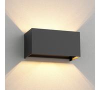 Applique murale CUBEL pour extérieur IP65 up/downlight anthracite mat