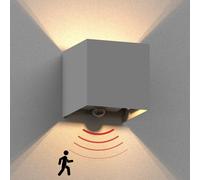 Applique murale CUBEL pour extérieur IP65 up/downlight détecteur de mouvement
