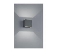 Applique Murale Cubo Anthracite Double Led Adaja IP54 Trio Lighting