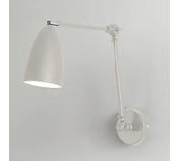 Applique Murale De Chevet Bras Articulé Réglable Double Bras Long Applique Murale en Métal À Tête Unique Étude Télescopique Appliques Murales De Lecture E27 Éclairage Mural [Classe Énergétique A++]