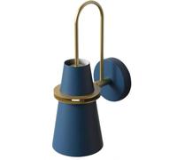 Applique Murale de Couloir Noire Moderne et Nordique, Lampe de Chevet en métal coloré à col de Cygne, Lampe Murale Minimaliste du Milieu du siècle pour Chambre à Coucher, Salon, Balcon, allée, ES