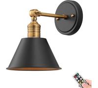 Applique Murale De Grange à Piles pour La Maison, Applique Murale De Porche De Ferme Exquise Alimentée par Batterie, Luminaire sans Fil Non Câblé pour Salon, Chambre à Couche, 1 Pack