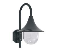Applique Murale de Jardin E27 42 cm Aluminium Blanc Lampe Éclairage vidaXL