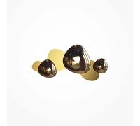 Applique murale décoration murale design luminaire LED inox doré luminaire salon