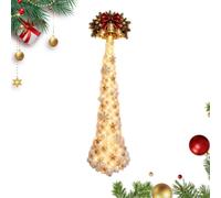 Applique Murale Décorative de Noël Affichage Décor Festif LED en Cascade | Applique Murale Lumineuse En Cascade De Noël Pour Maison Ferme Dortoir Hôtel Salon Espace Jeux Entrée C