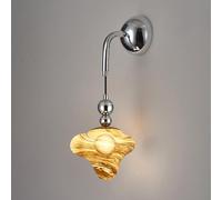 Applique Murale décorative d'intérieur, Applique de Chevet avec Abat-Jour en Verre, Lampe Murale Creative Planet pour Chambre d'enfant, luminaire Mural Nordique Moderne, Douille G9