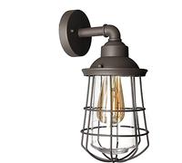 Applique murale descendante London Arlux - E27-7W - 2700K - Anthracite - Avec ampoule