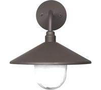 Applique murale descendante Peak Arlux - E27 - IP44 - Anthracite - Sans ampoule