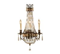 Applique Murale Design Baroque En Cristal 58Cm Haute Lampadaire Princier Chambre