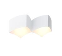 Applique murale design éclairage blanc 2 flammes WOFI 4340.02.06.0000