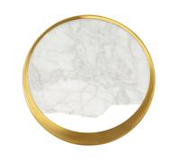 Applique Murale Design "Effet Marbre" 24cm Or