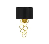 Applique Murale Design "Rich" 50cm Noir & Or