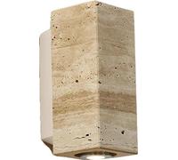 Applique murale, Design Wabi Sabi, Efficacité LED, Carré X Base blanche, Lumière chaude