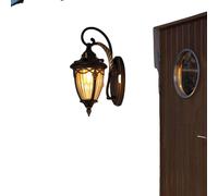 Applique murale d'extérieur à LED, design antique, étanche IP54