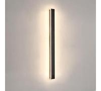Applique Murale d'extérieur à LED linéaire et Moderne, étanche IP65, idéale pour Un Jardin, Une véranda ou Un Espace de Vie.