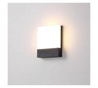 Applique murale d'extérieur blanc chaud, entrée de cour, LED extérieure super lumineuse(15W induction)
