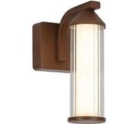 Applique murale d'extérieur BRISA rouille E27 H26cm 12