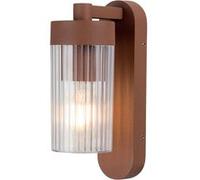 Lumisky Applique murale d'extérieur CLARA rouille E27 H24 cm 12