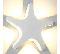 Applique Murale d'extérieur Creative Star IP65 étanche, éclairage Mural à LED pour Couloir, éclairage Mural de Jardin Moderne