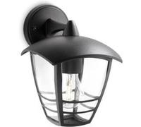 Philips Applique d'extérieur Creek Wall Lantern Noir 1x60W 230V 153813016