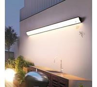 Applique Murale d'extérieur en Aluminium avec détecteur de Mouvement, étanche IP65, 98 W Max., LED, Longue, en Acrylique, pour Salle de Bain, Jardin, Villa, Bar