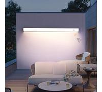 Applique Murale d'extérieur en Aluminium avec détecteur de Mouvement, étanche IP65, 98 W Max., LED, Longue, en Acrylique, pour Salle de Bain, Jardin, Villa, Bar